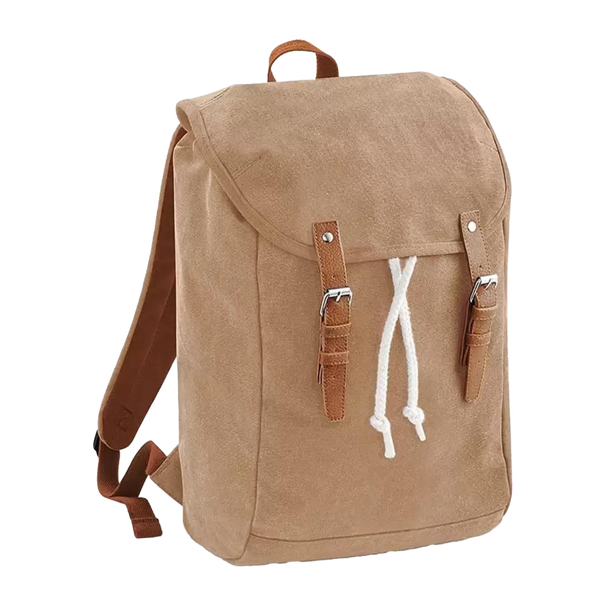 QUADRA Vintage Backpack (Caramel)
