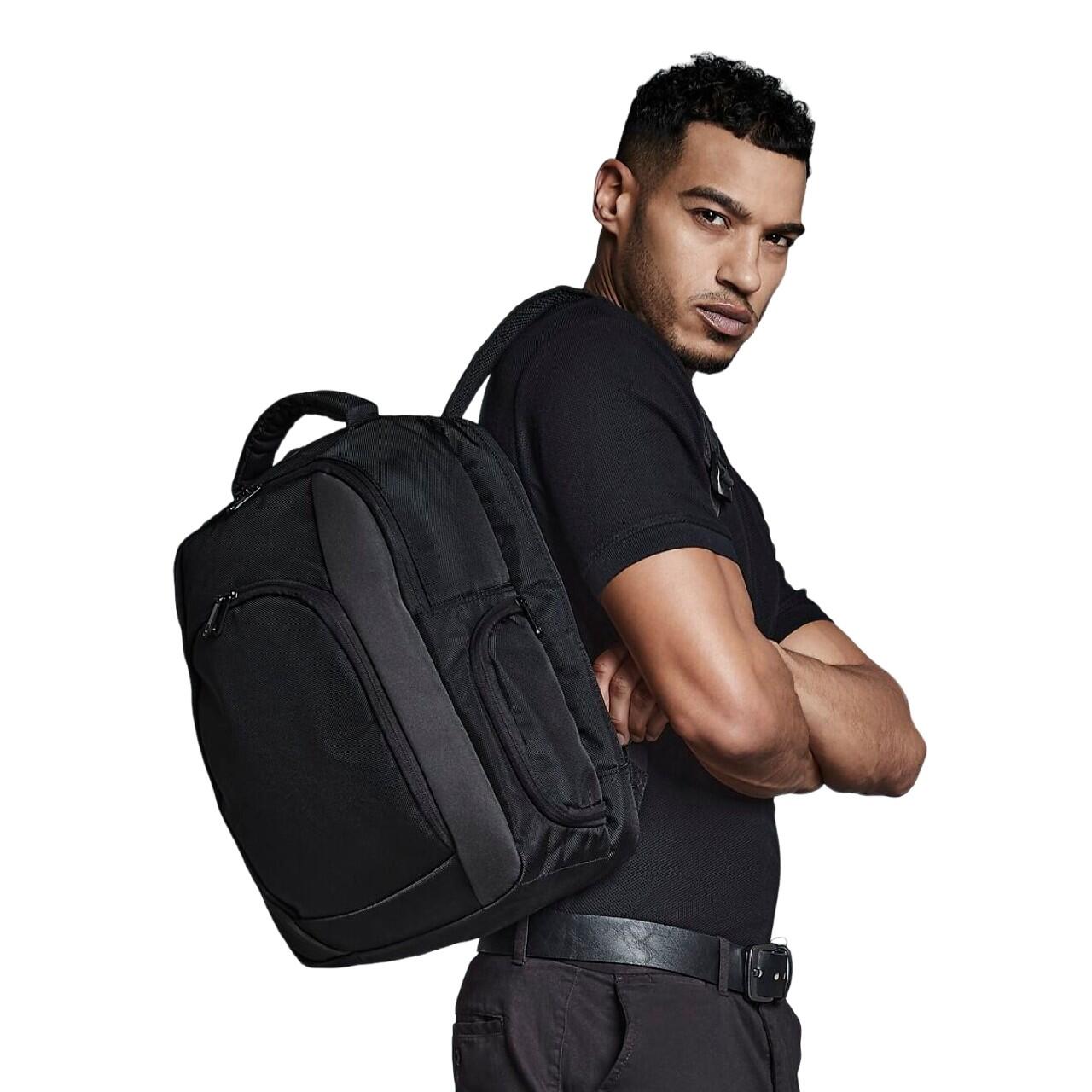 Tungsten Laptop-Rucksack – Stylischer Rucksack Für Arbeit & Uni, Farbe: Black/Dark Graphite