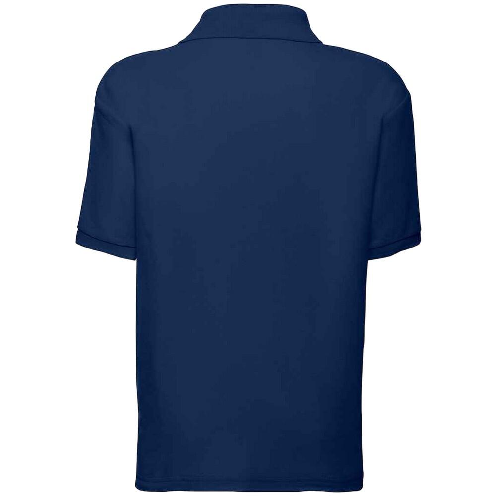Polo Manches Courtes Unisexe (Bleu Marine) 2/3