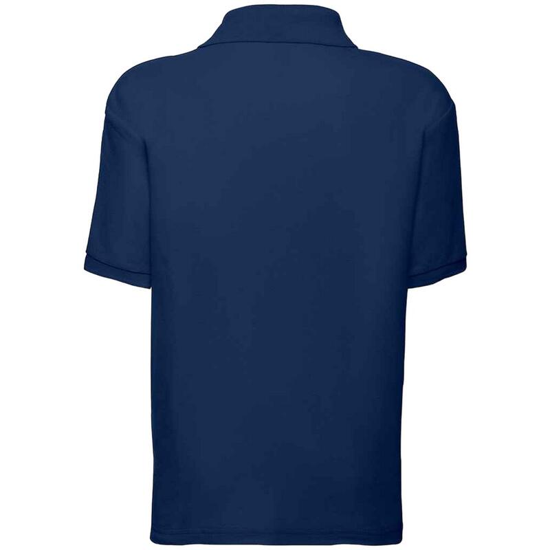 "6535" Poloshirt für Kinder Marineblau