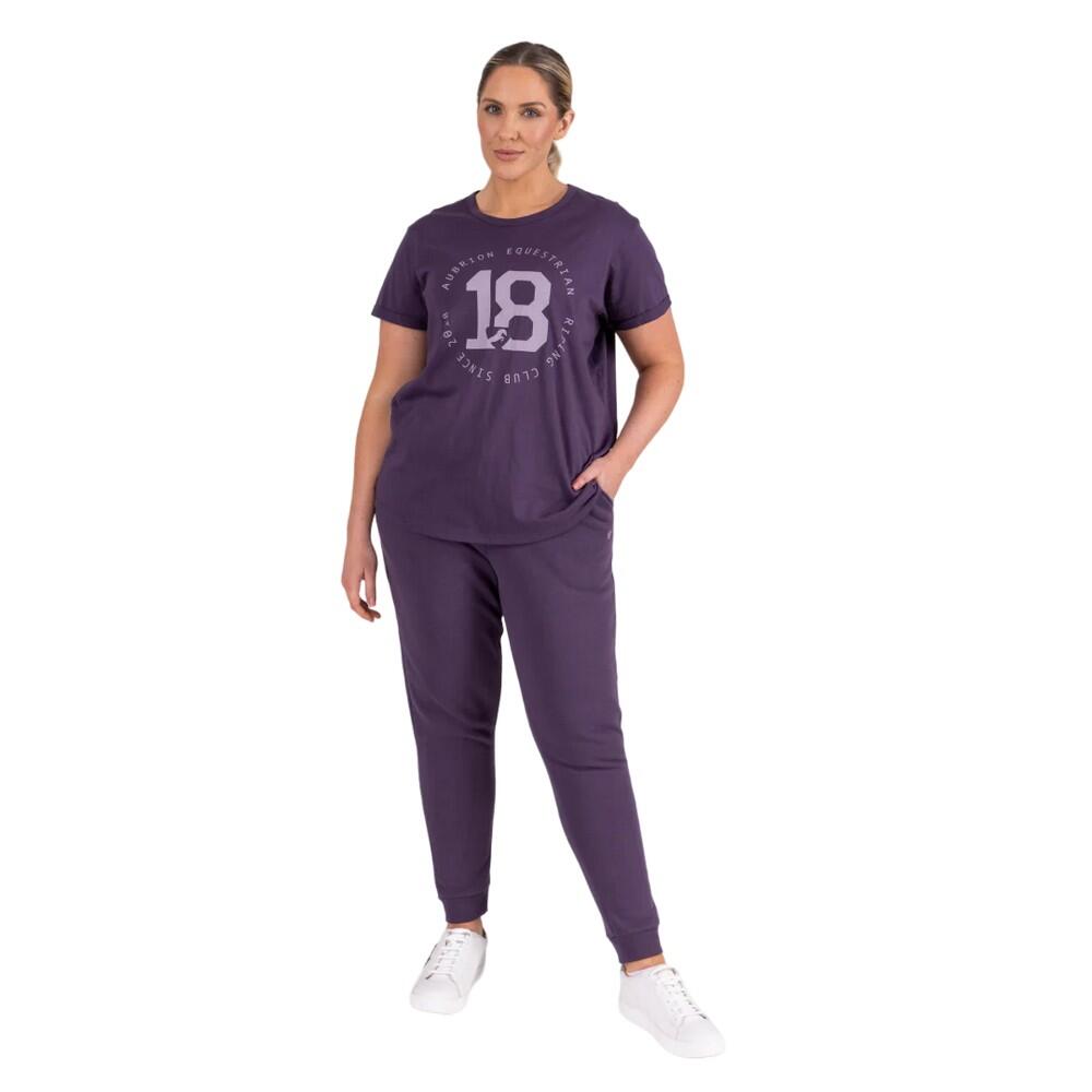 Womens/Ladies Repose TShirt (Purple) 2/2