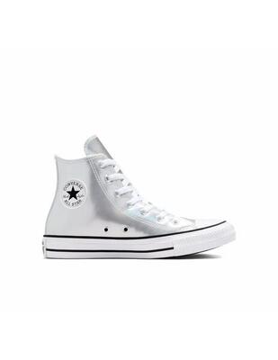 Zapatillas para Niña Converse Metallic Plateado