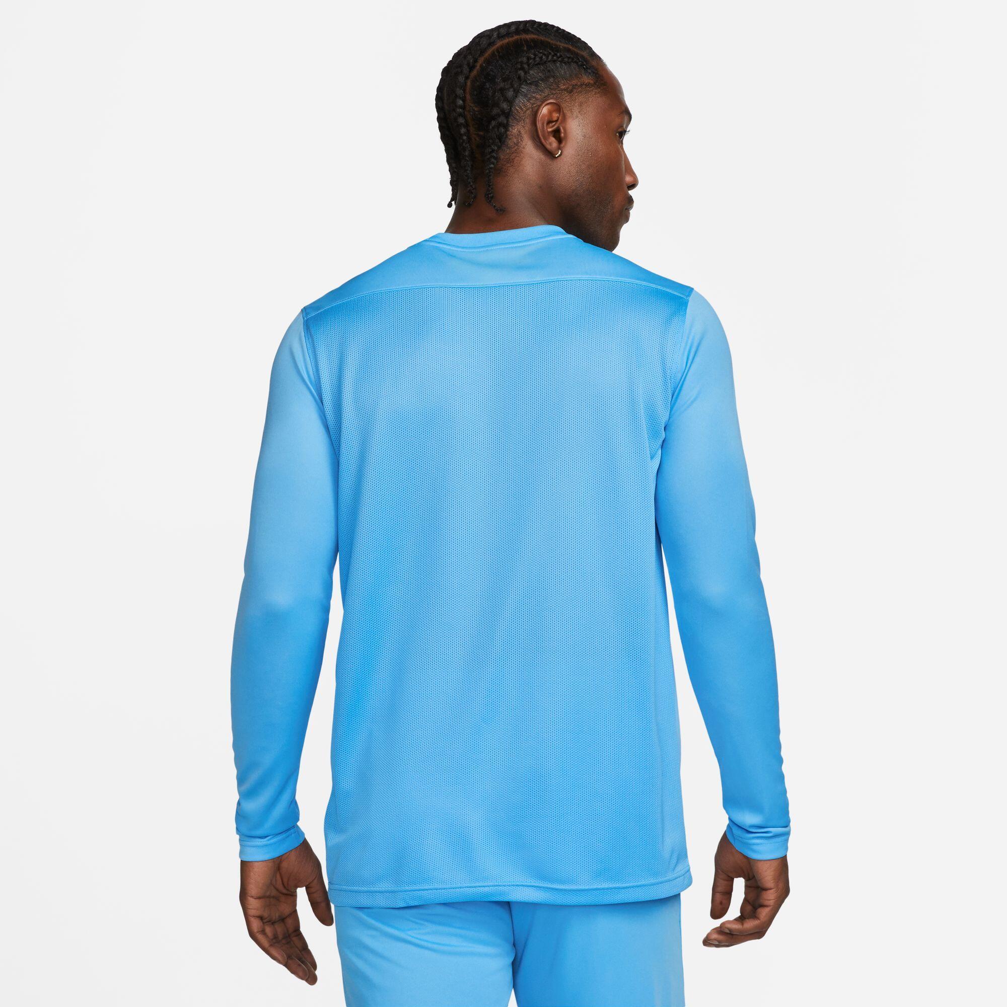 Maglie maniche lunghe da calcio  uomo nike blu 4/6