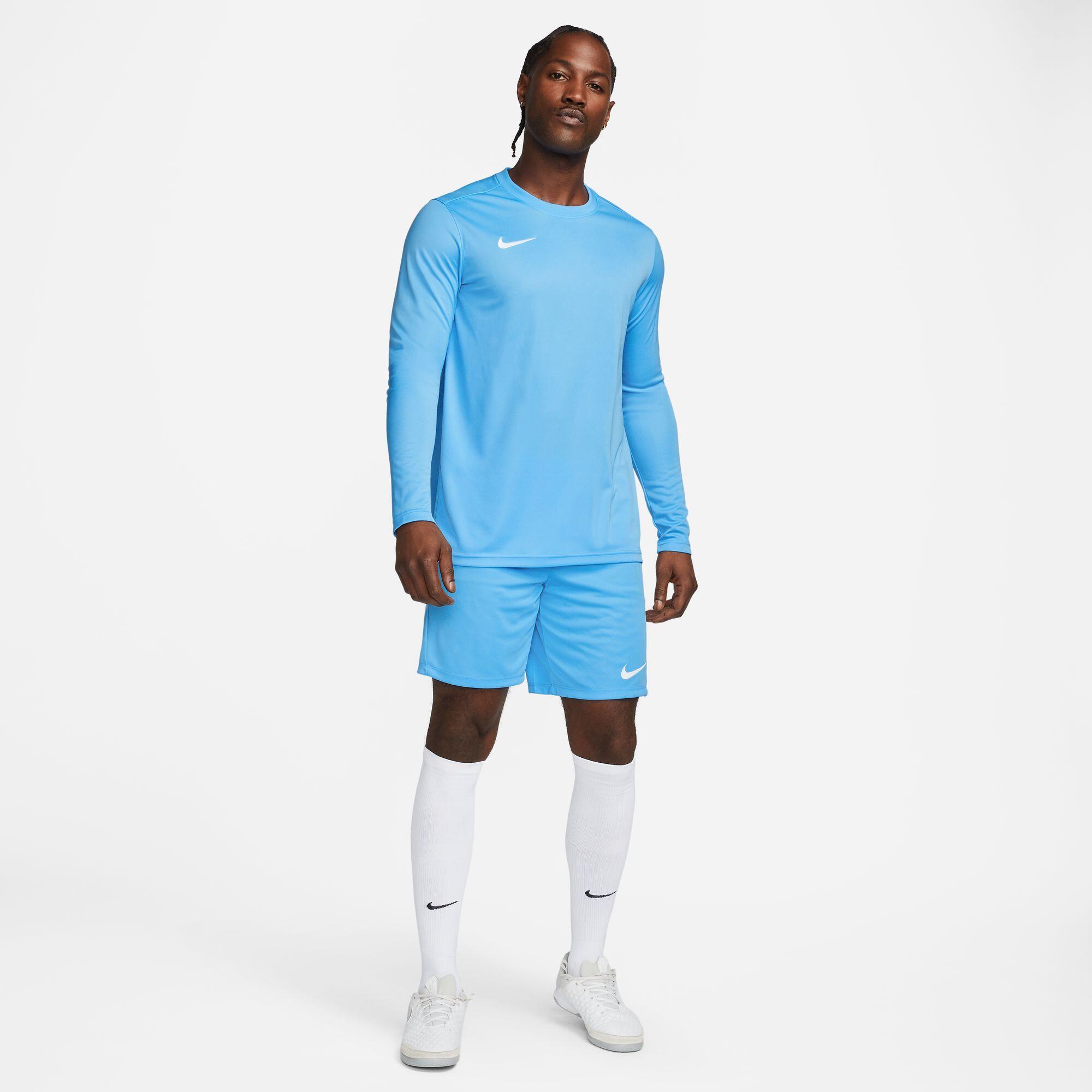 Maglie maniche lunghe da calcio  uomo nike blu 3/6