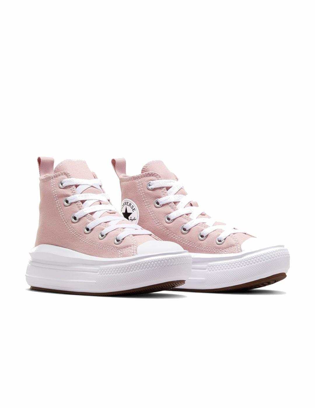 Sapatilhas para menina Converse Move Rosa 3/3