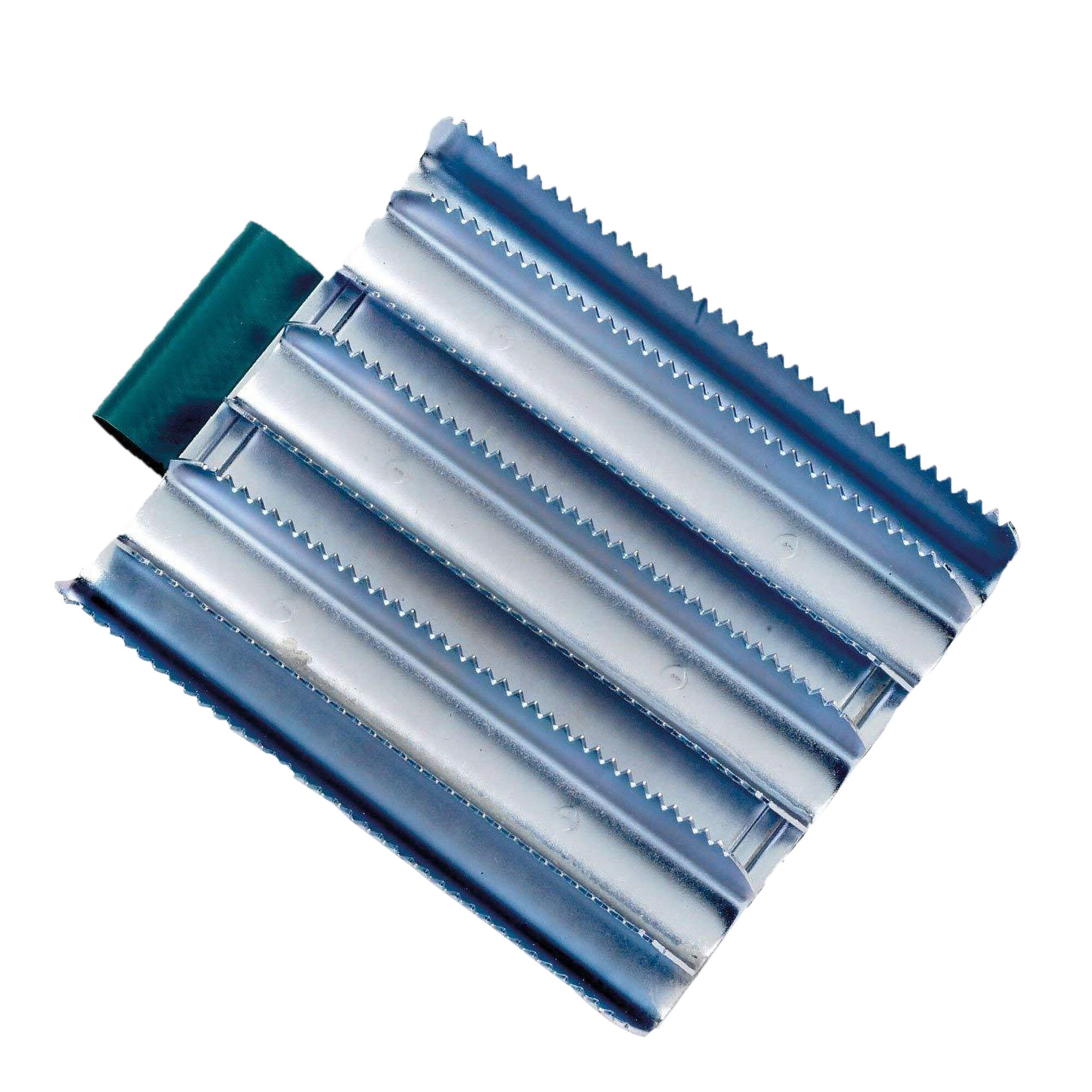 LINCOLN Military Metal Curry Comb (Silver)