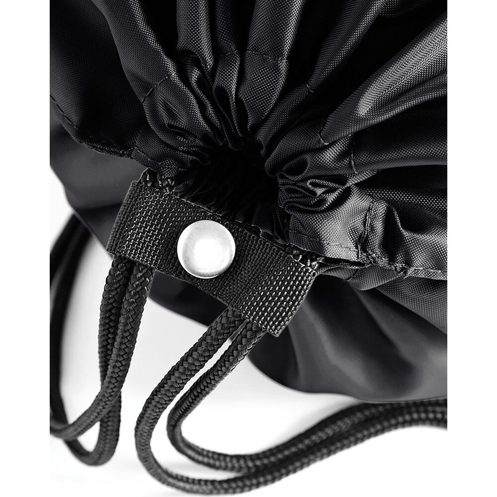 Premium Gymsac Over Shoulder Bag 14 Litres (Black) 3/4