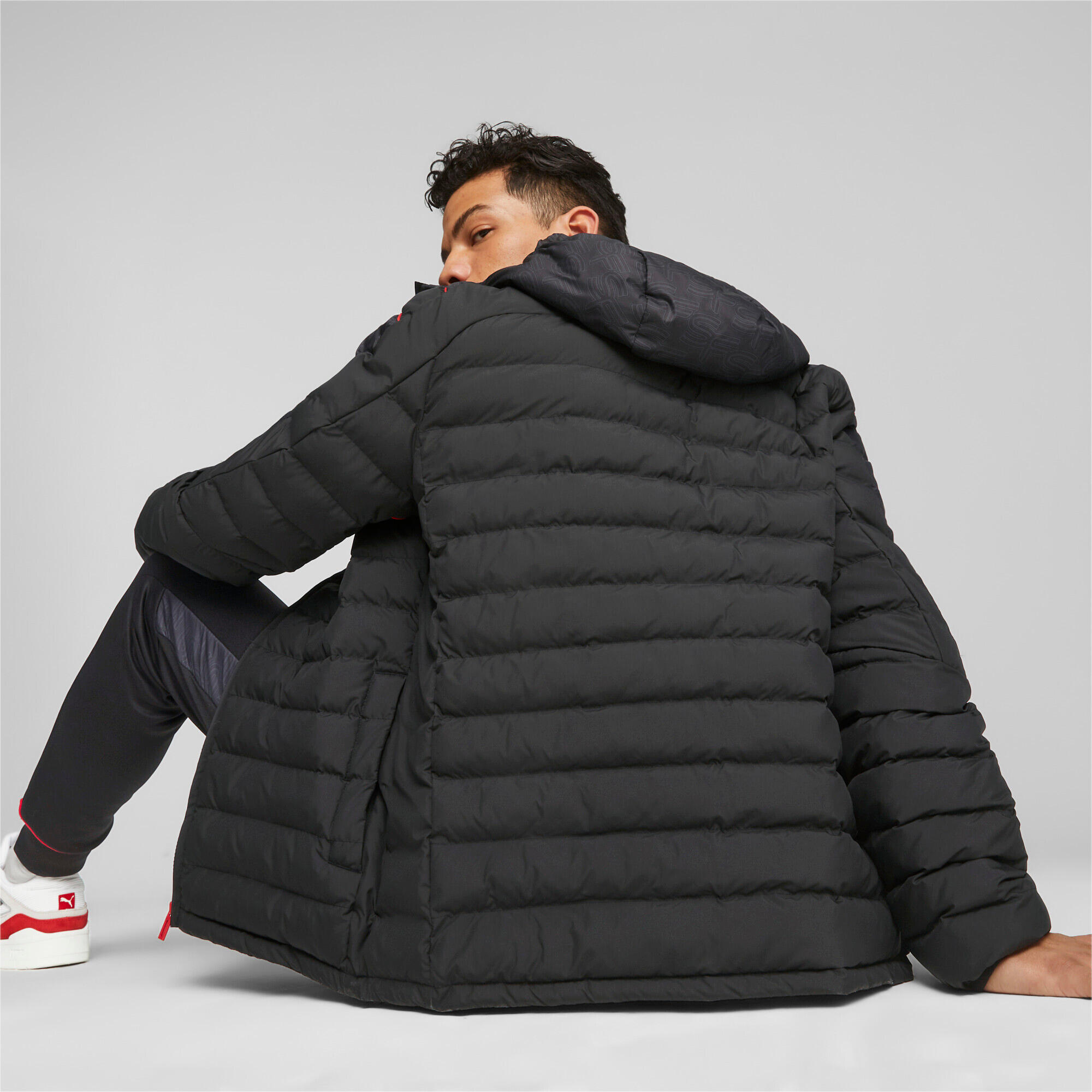 Kurtka Sportowa Męska Puma Ferrari Race Mt7 Ecolite Padded 4/7
