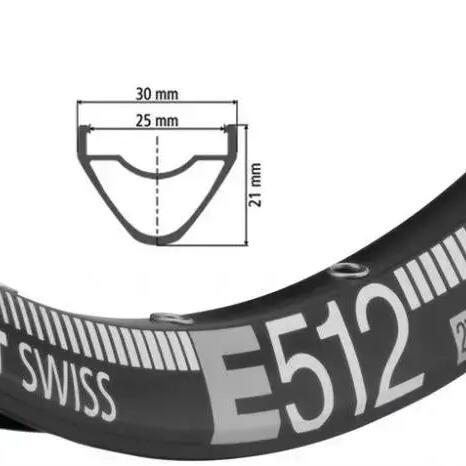 DT Swiss E 512 Disc Rim 27.5" 28H