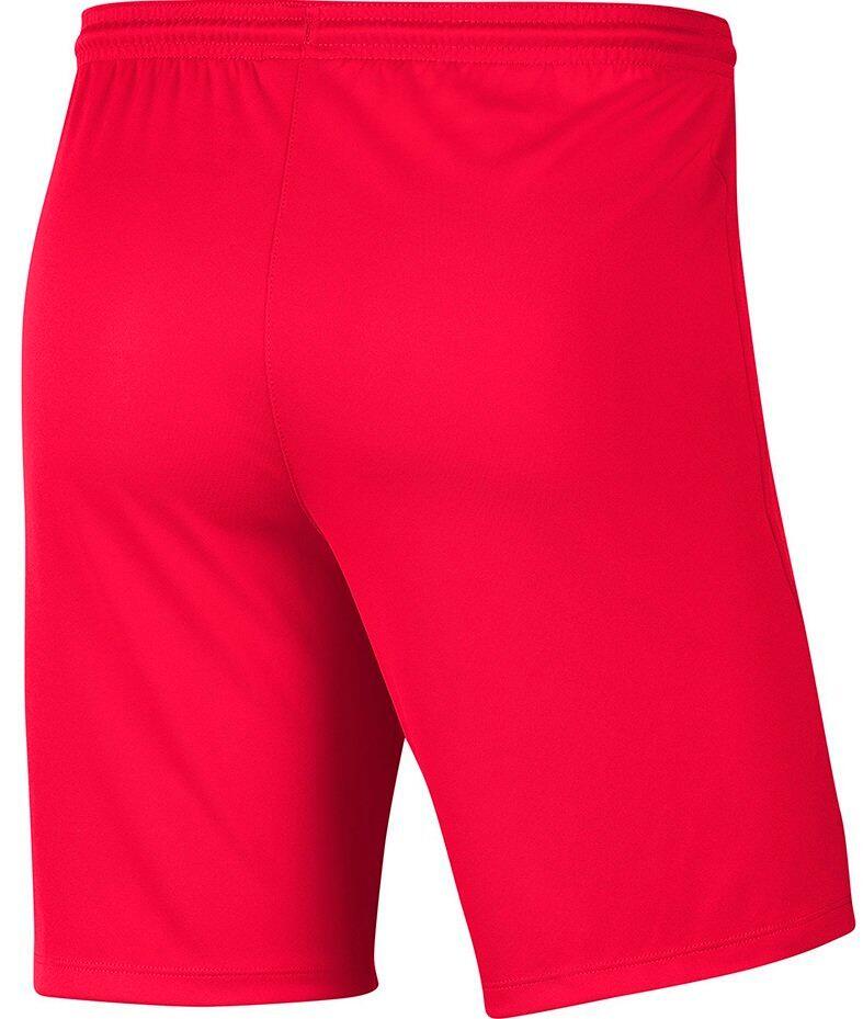 Spodenki dla dzieci Nike Dry Park III NB K jasnoczerwone BV6865 635