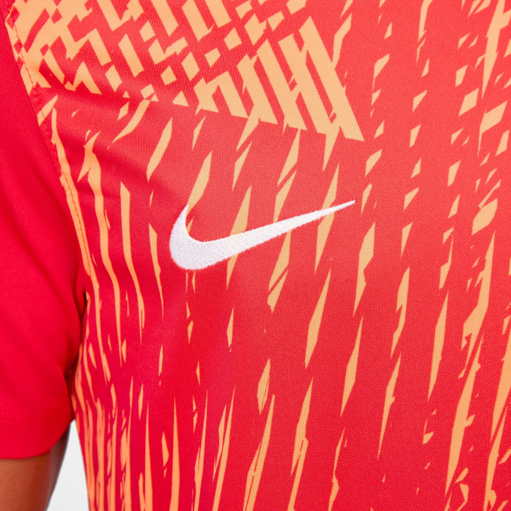 Nike Heren Voetbalshirt met korte mouwen - Universiteitsrood 3/5