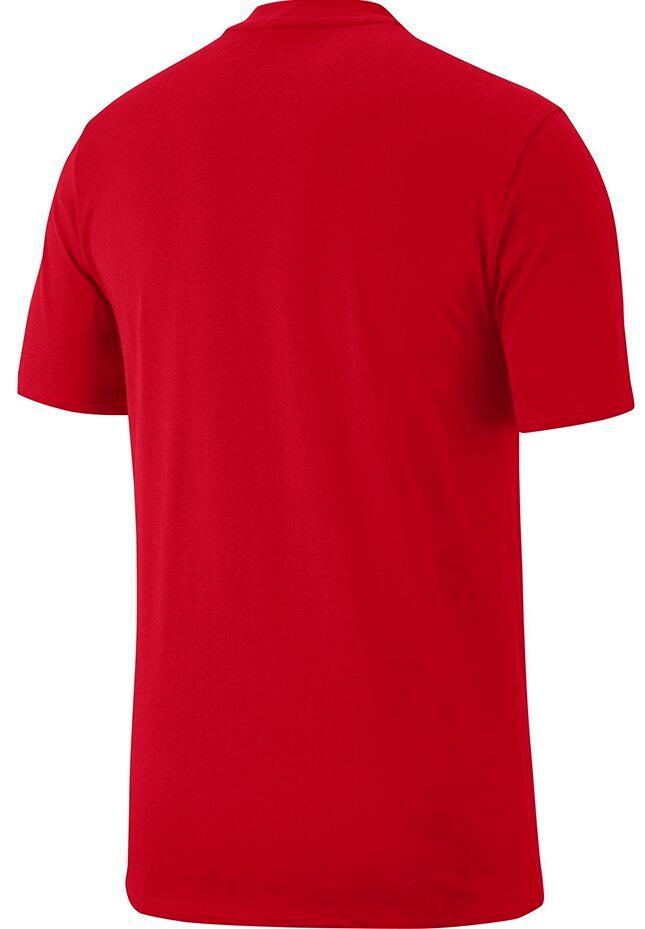 Koszulka dla dzieci Nike Team Club 19 Tee Junior czerwona AJ1548 657 2/2