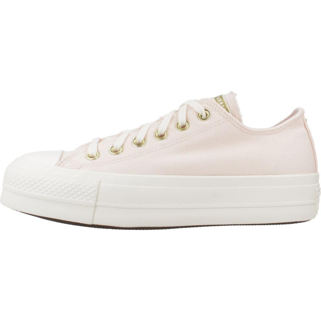 Baskets Converse Modèle Chuck Taylor All Star Lift Couleur Rose 2/5
