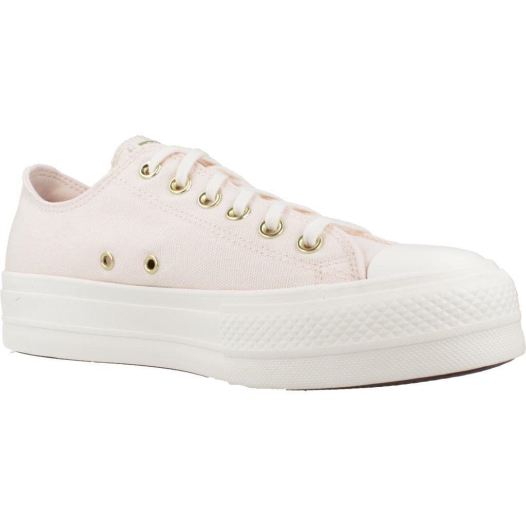 Baskets Converse Modèle Chuck Taylor All Star Lift Couleur Rose 5/5