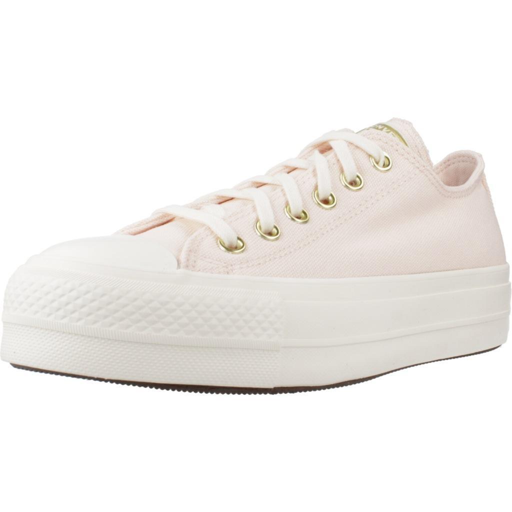 Baskets Converse Modèle Chuck Taylor All Star Lift Couleur Rose 1/5