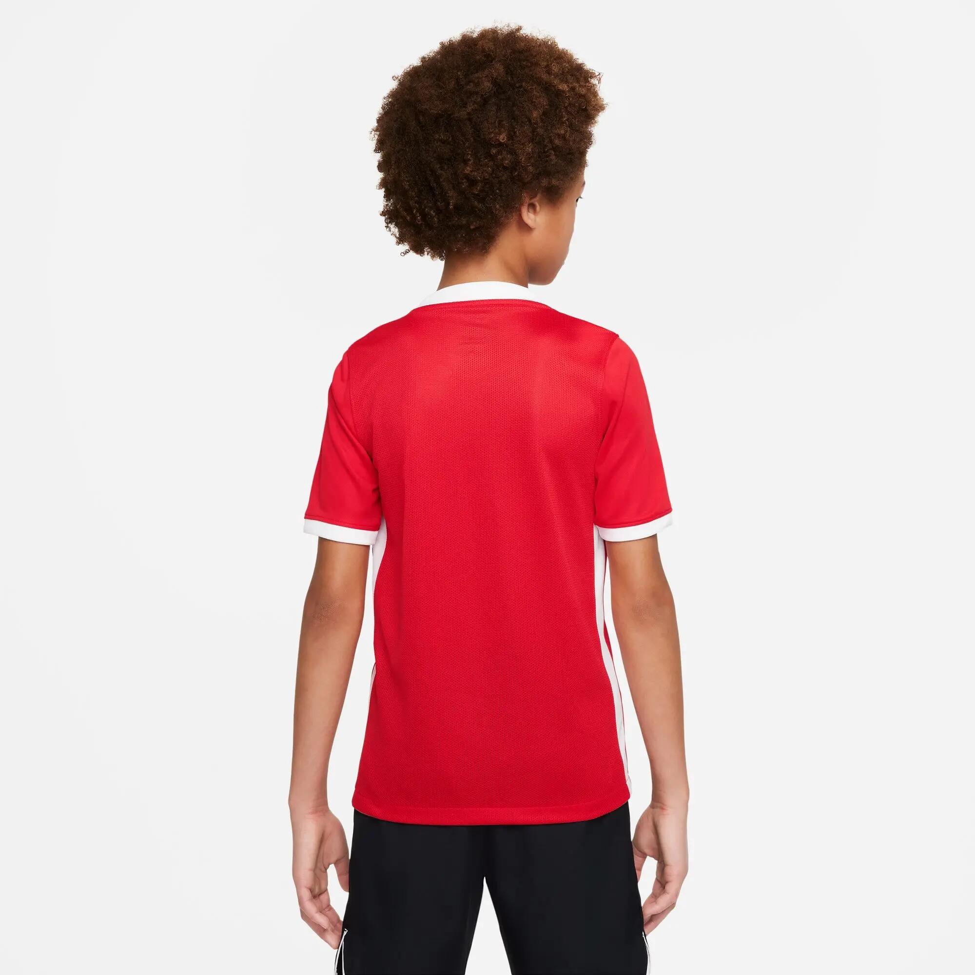 T-shirt da calcio junior nike rosso 4/4