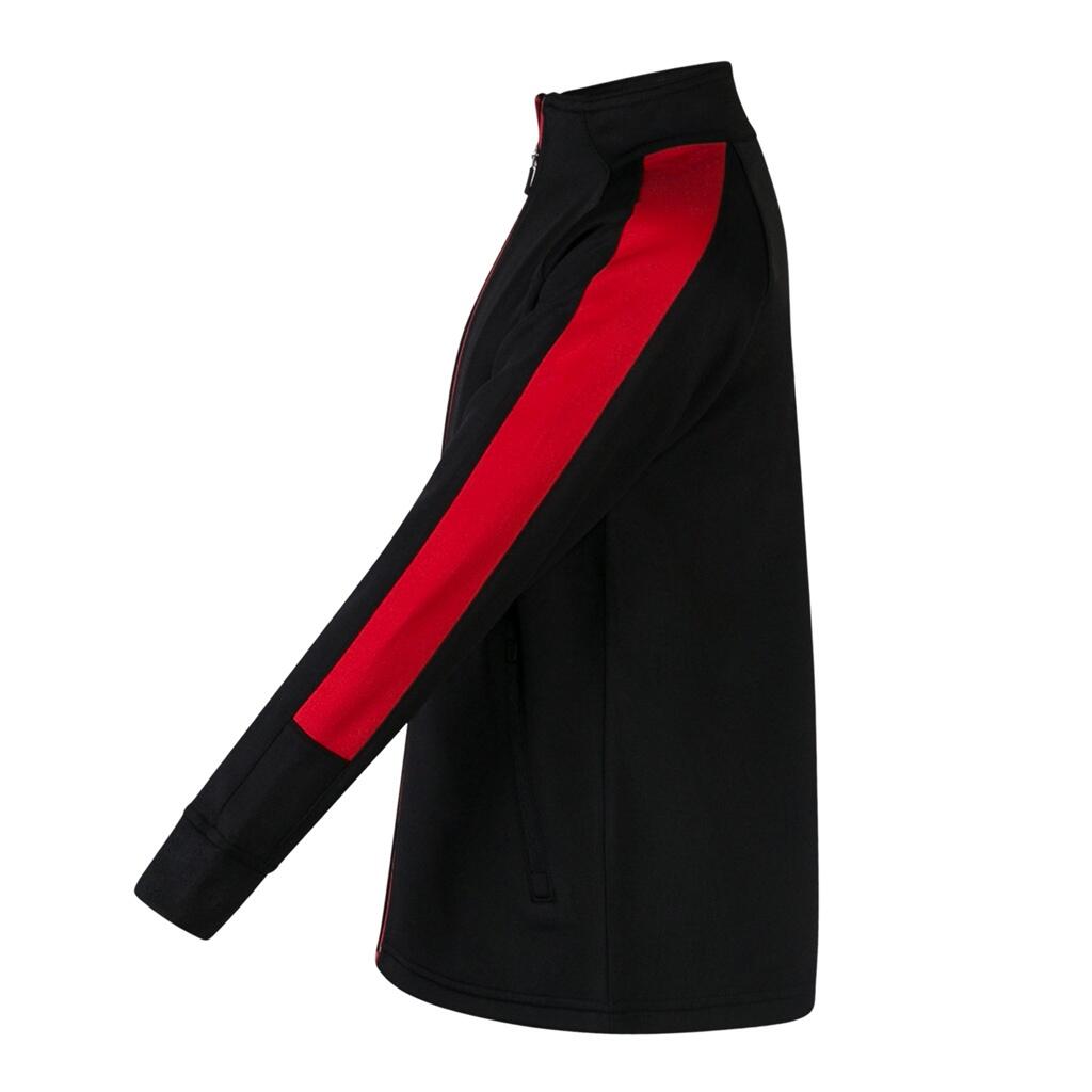 Strick Trainingsjacke Jungen Schwarz/Rot 3/3