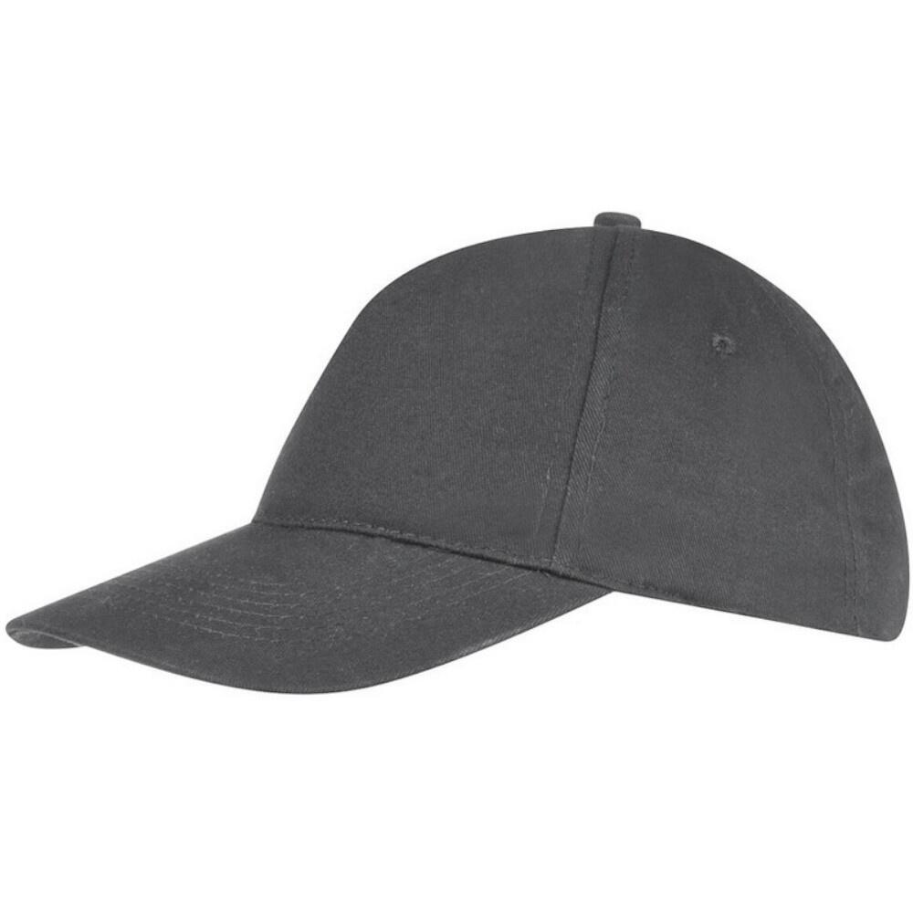 Unisex Sunny 5 Panel Baseball Cap (Dark Grey) 3/5