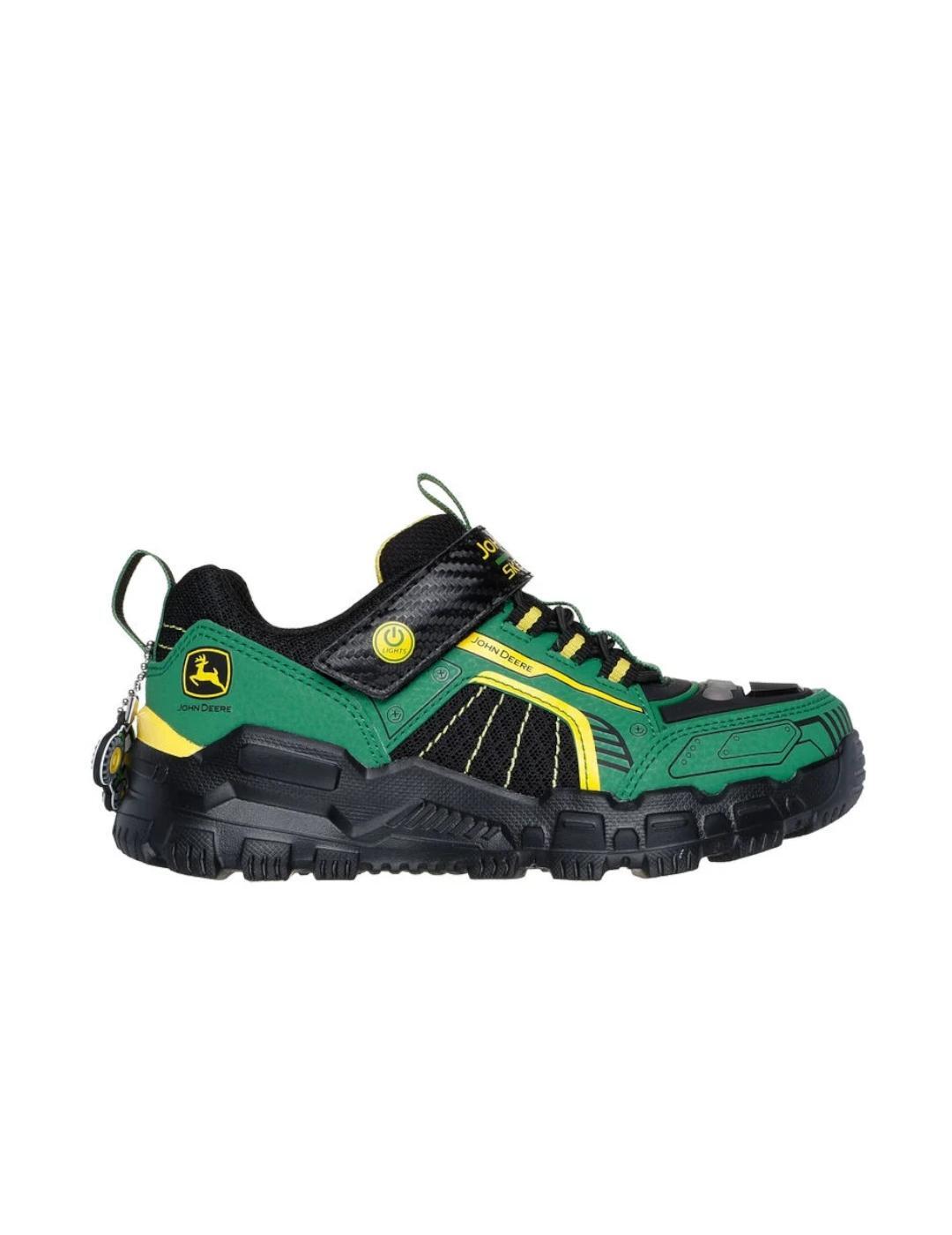 Zapatillas Skechers Lights adventure track Verde 1/5