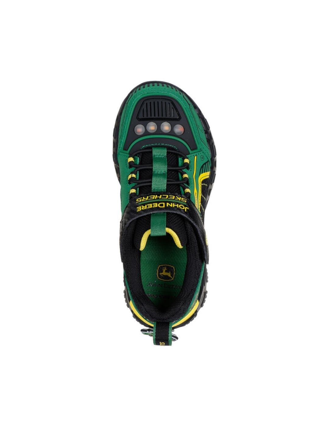 Zapatillas Skechers Lights adventure track Verde 4/5