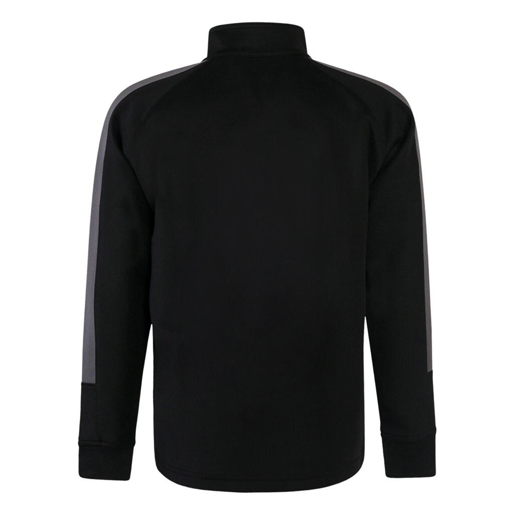 Strick Trainingsjacke Jungen Schwarz/Grau 2/3