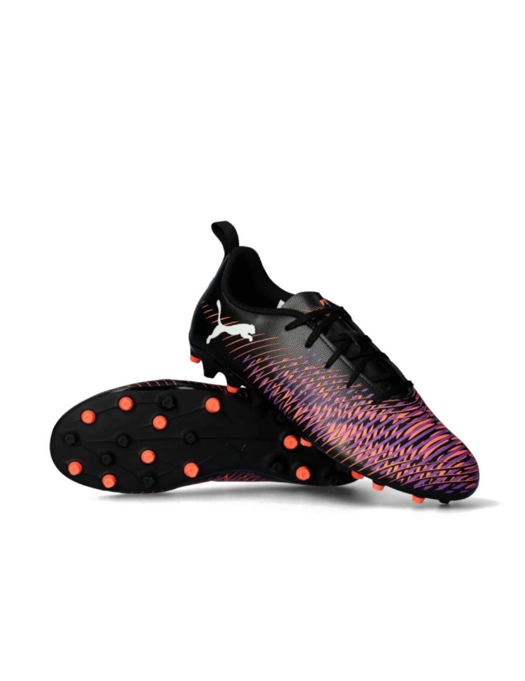 Sapatilhas de futebol de salão para crianças Puma 8 play mg preto 3/6