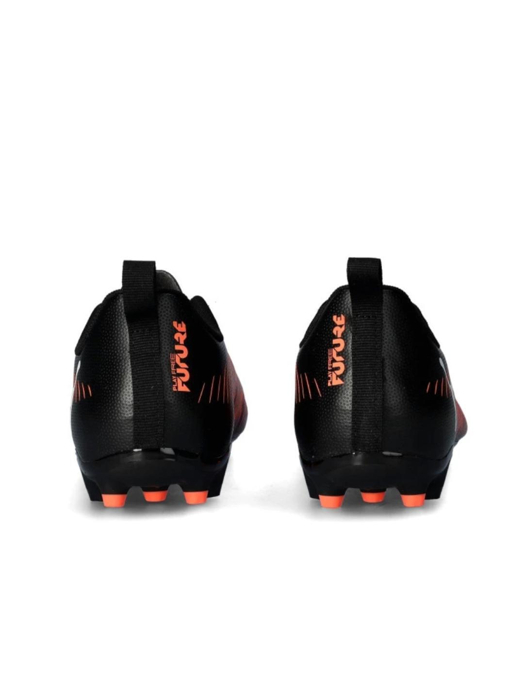 Sapatilhas de futebol de salão para crianças Puma 8 play mg preto 4/6