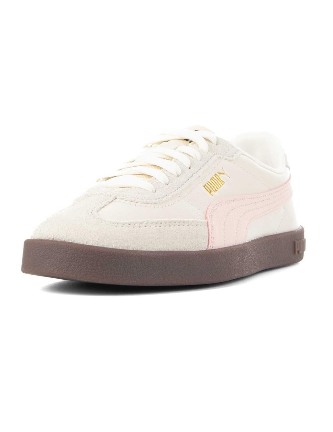 Scarpe da ginnastica da donna Puma Club ii era Beige 3/4