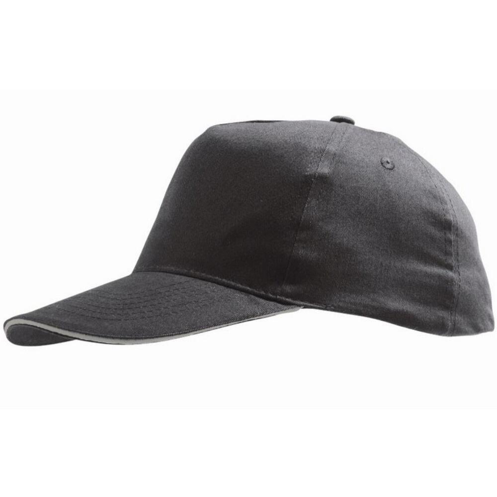 Unisex Sunny Baseballkappe Damen und Herren Dunkelgrau/Hellgrau 3/5