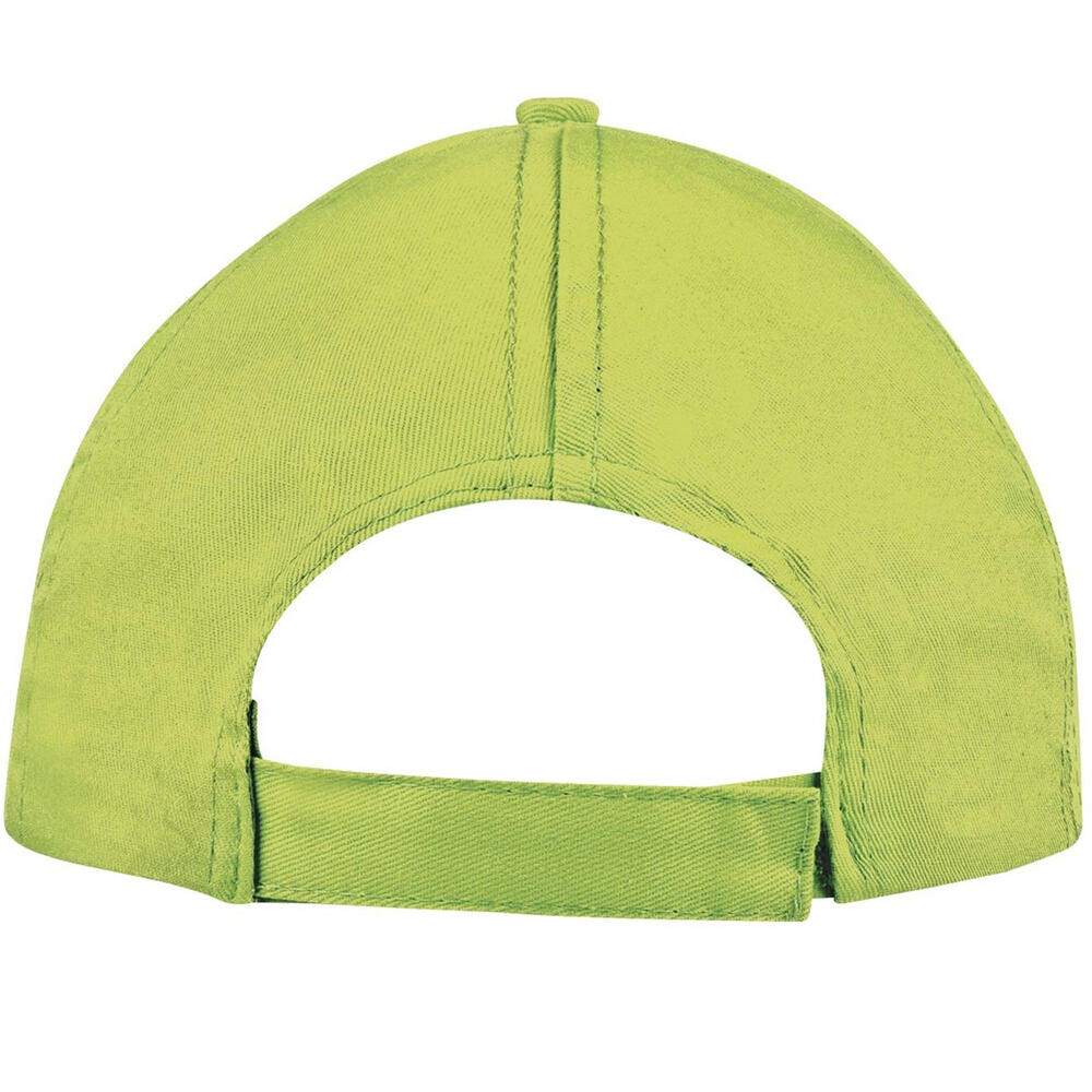 Unisex Buzz 5 Panel Baseball Cap (Apple Green) 2/5