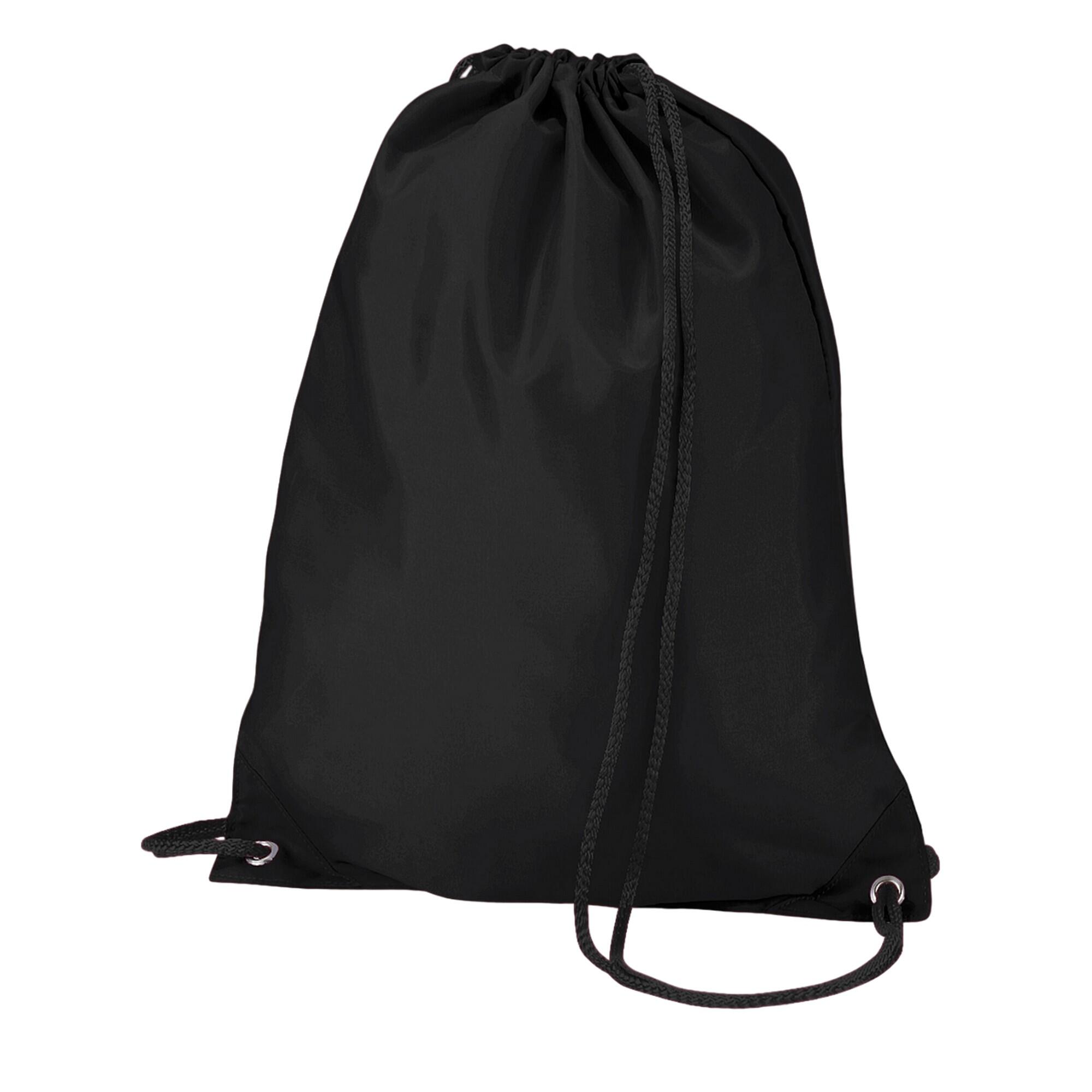 QUADRA Drawstring Bag (Black)