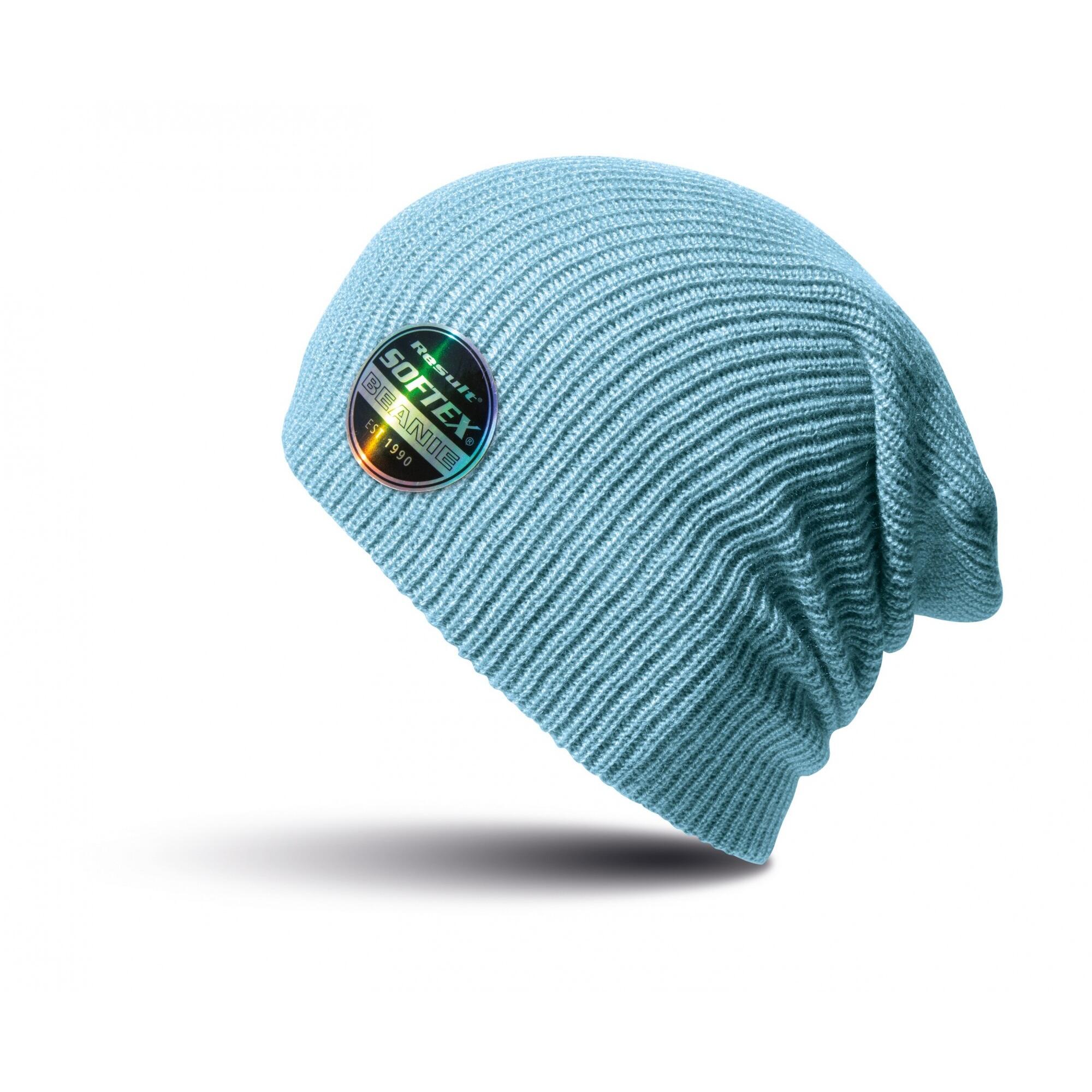 Winter Essentials Core Softex Beanie Mütze Damen und Herren Himmelblau 2/3