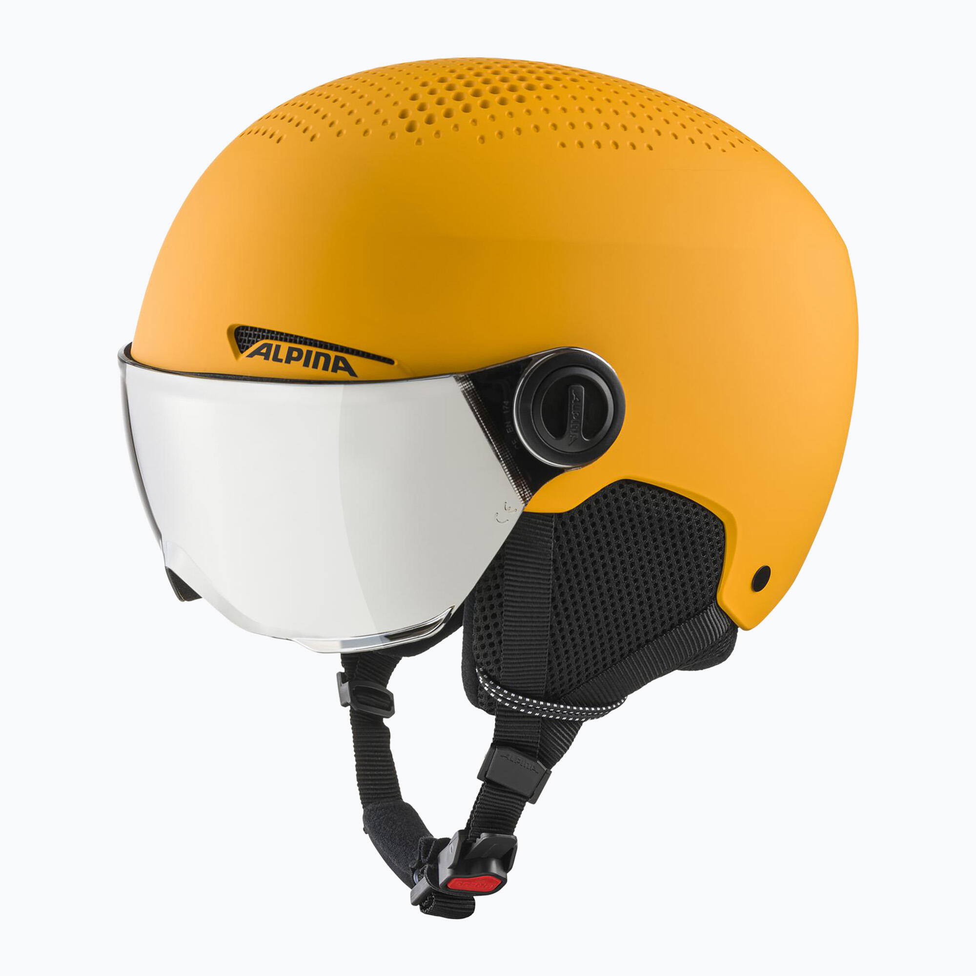 Casque de ski Ski Alpina Zupo Visor Q-Lite Jaune 5/5