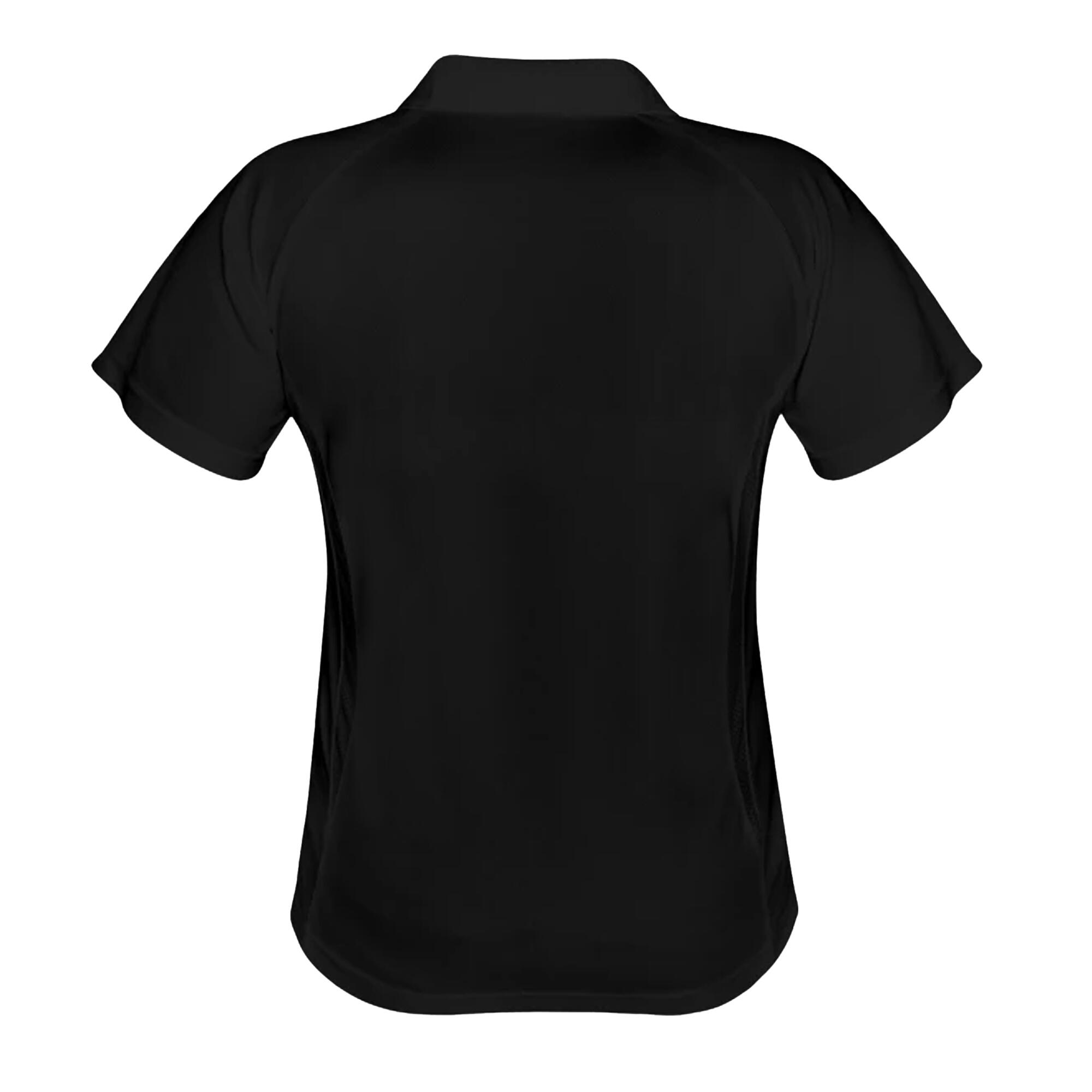 Spiro Women's Quick-Dry Performance T-Shirt - Navy Short Sleeve Athletic Tee, Moisture Wicking, XS - View #9