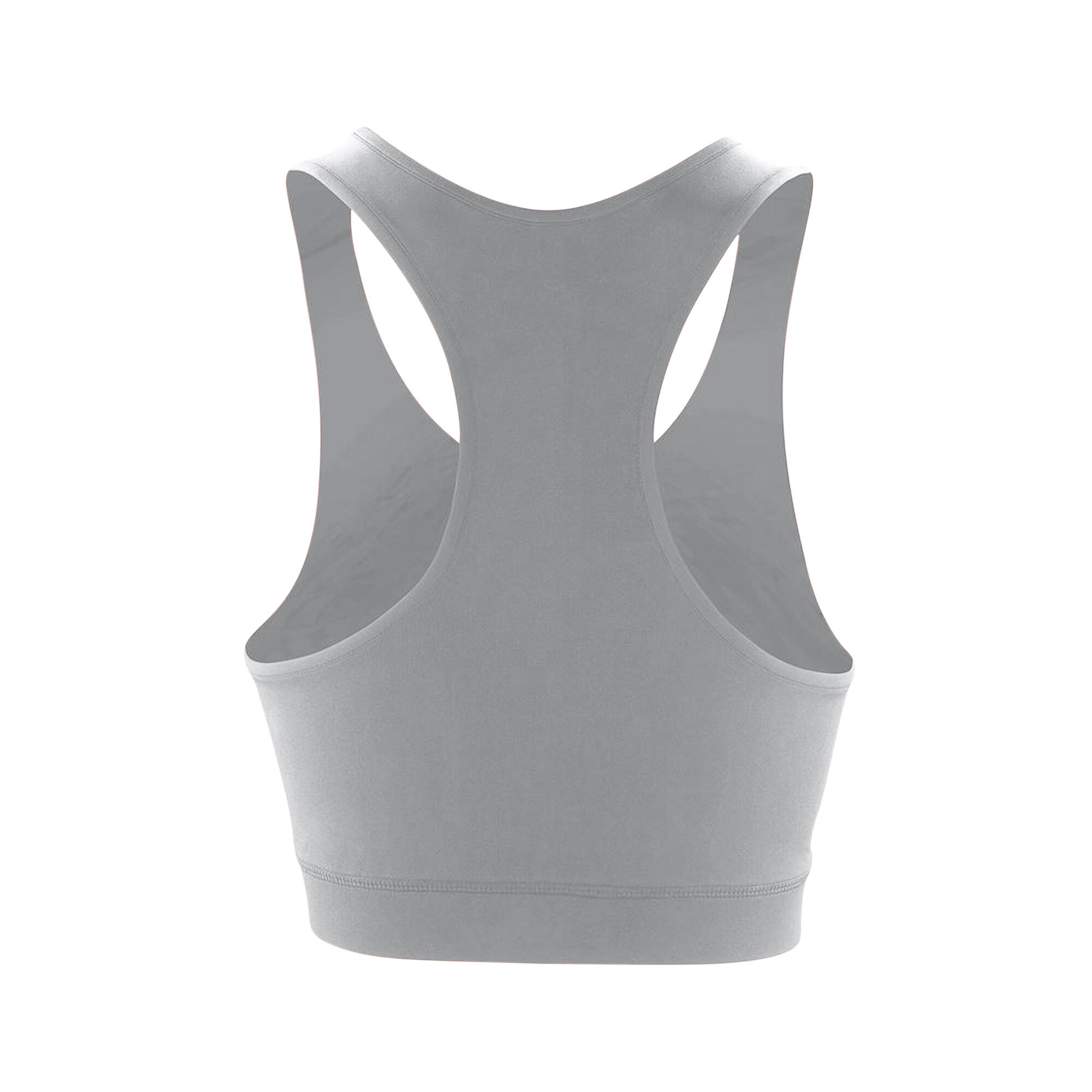 Womens/Ladies Softex Stretch Sports Sleeveless Crop Top (Cloudy Grey) 2/2