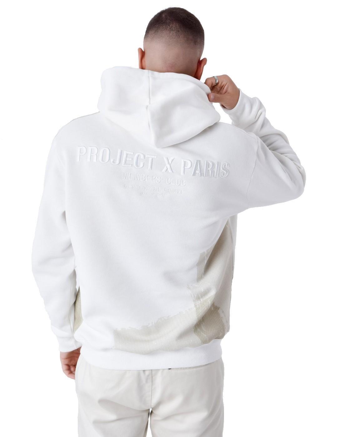 Sudaderas jerseys polares para Hombre Project x paris Club  Blanco 2/3