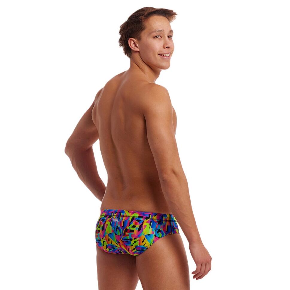 Kąpielówki męskie Funky Trunks Stroked - slipy