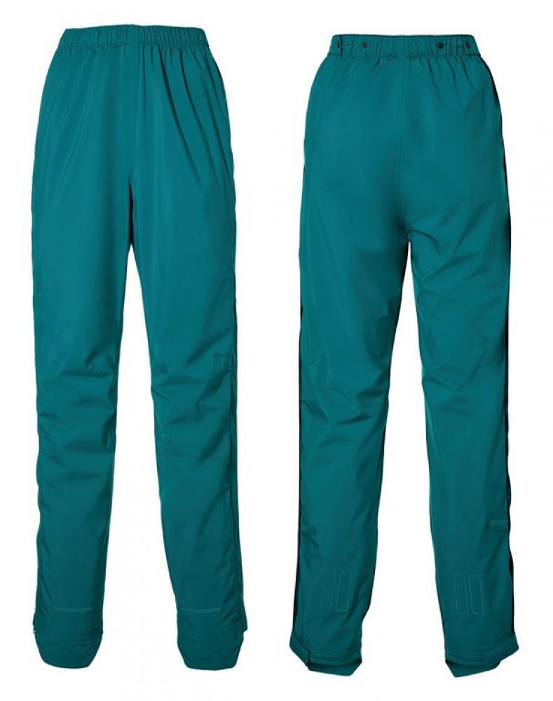 Pantalon de pluie cycliste femme Skane, teal green 3/3