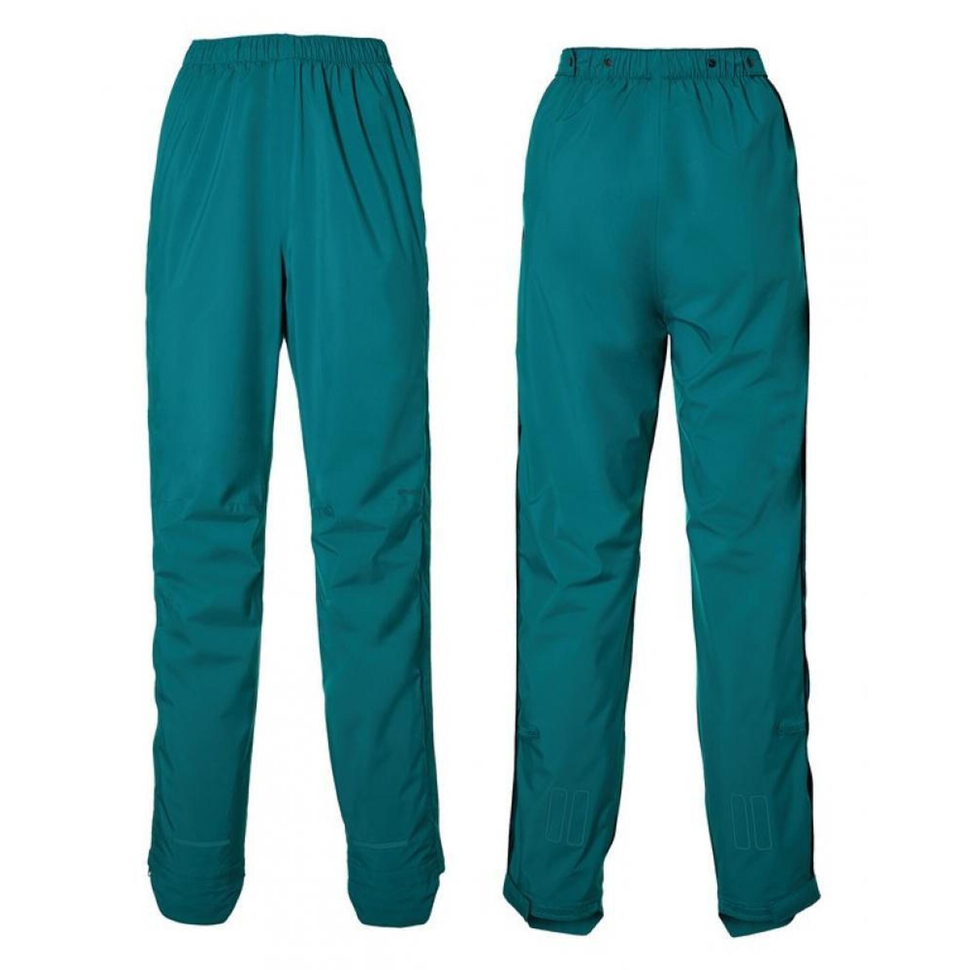 BASIL Pantalon de pluie cycliste femme Skane, teal green