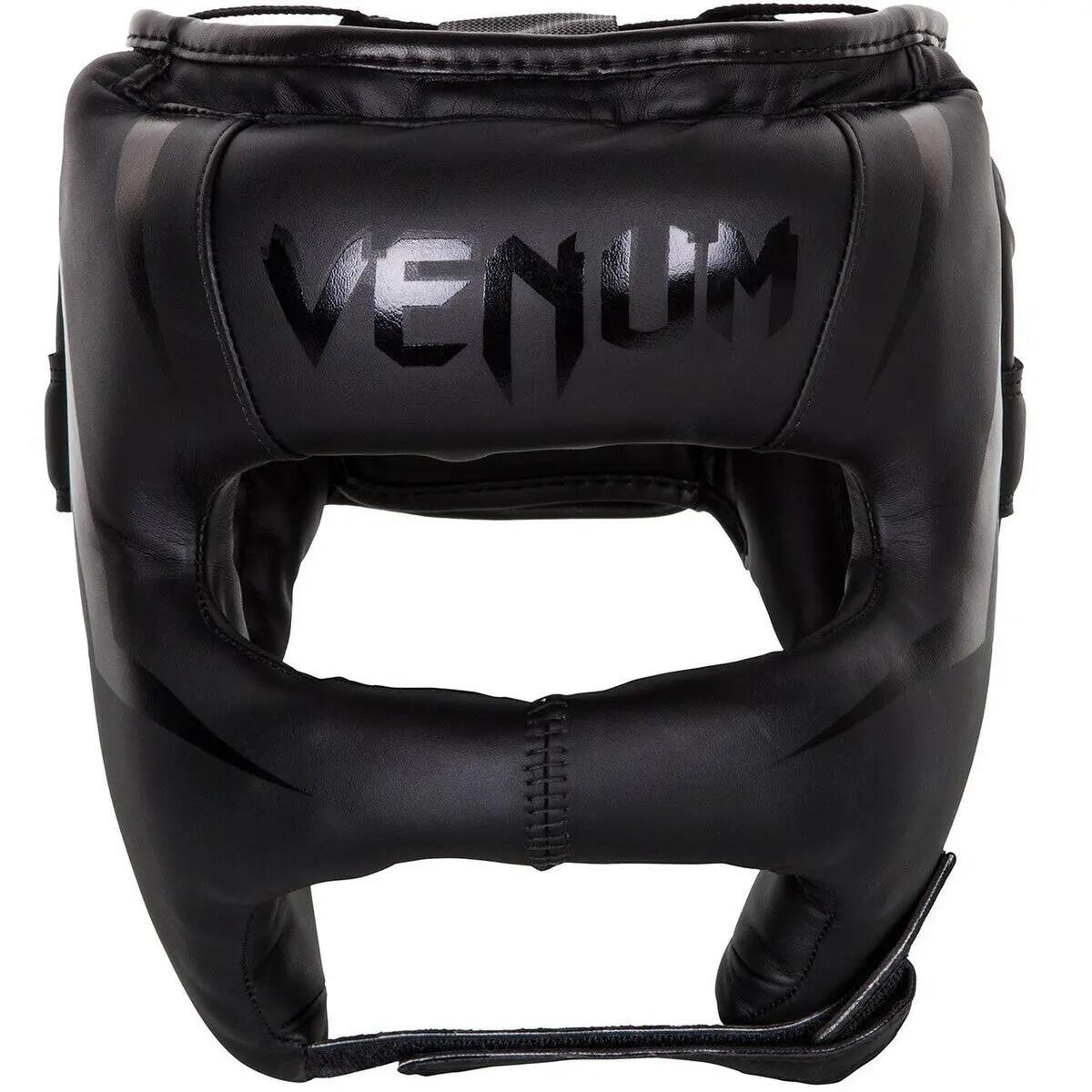 Venum Elite Iron Casco Protettivo — Semi-pelle, Taglia unica 5/6