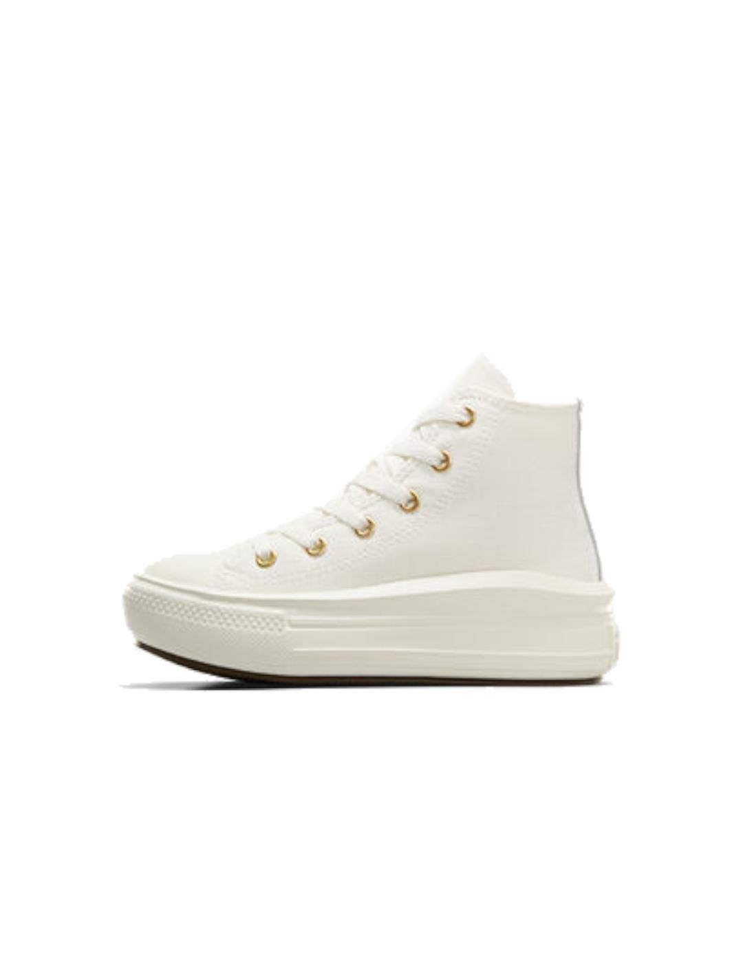 Zapatillas para Niña Converse Move  Beige 2/7