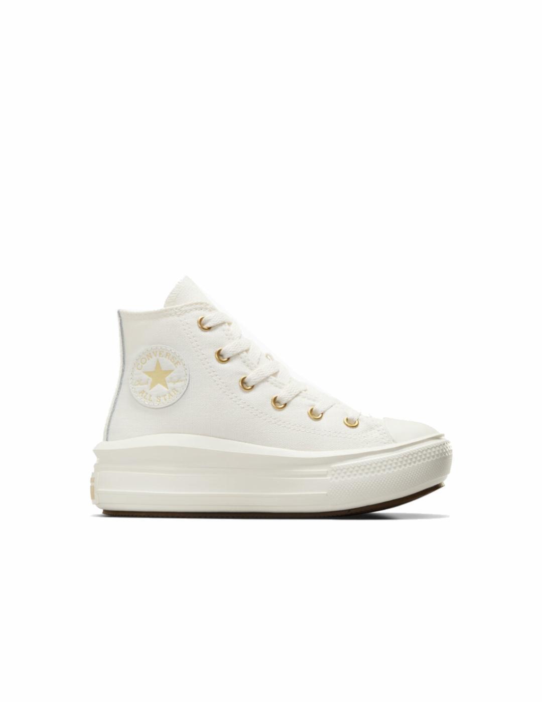Zapatillas para Niña Converse Move  Beige 1/7