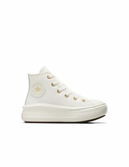 Scarpe da bambina Converse Move Beige