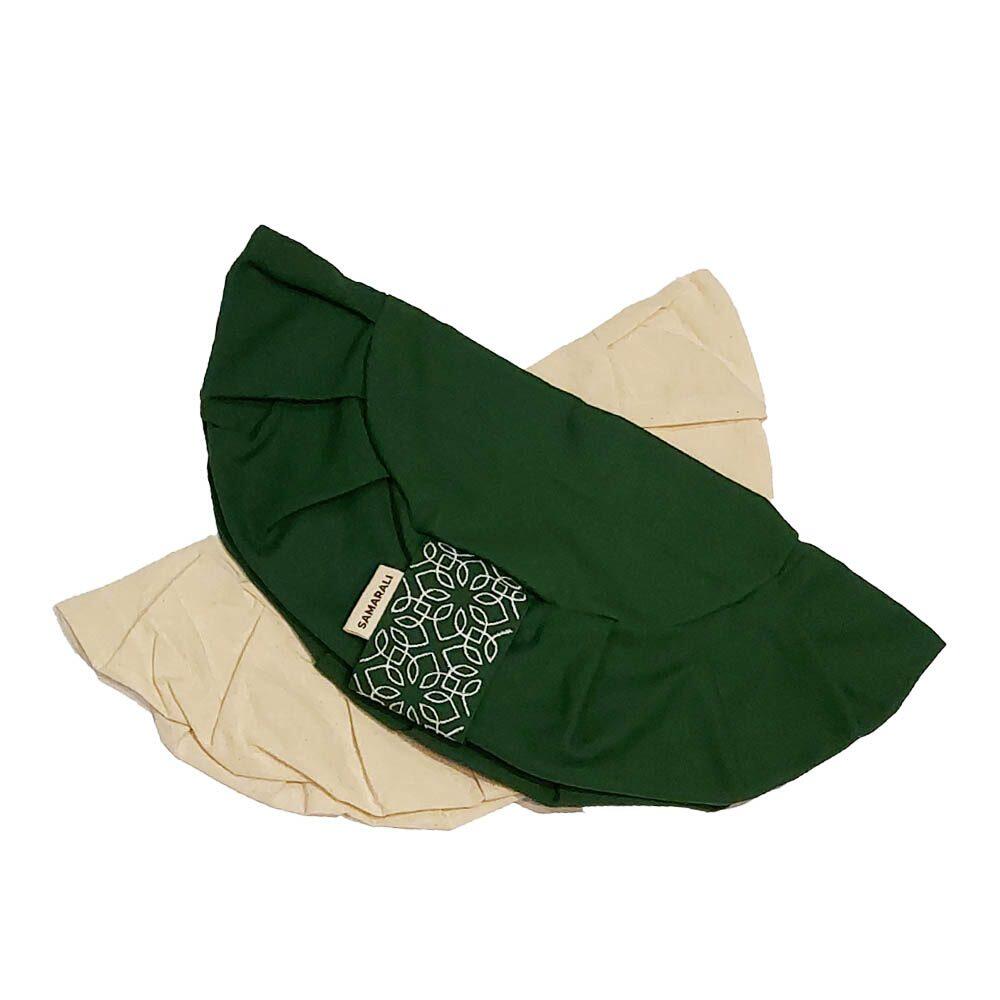 Zafu Meditation cushion covers - Forest Green