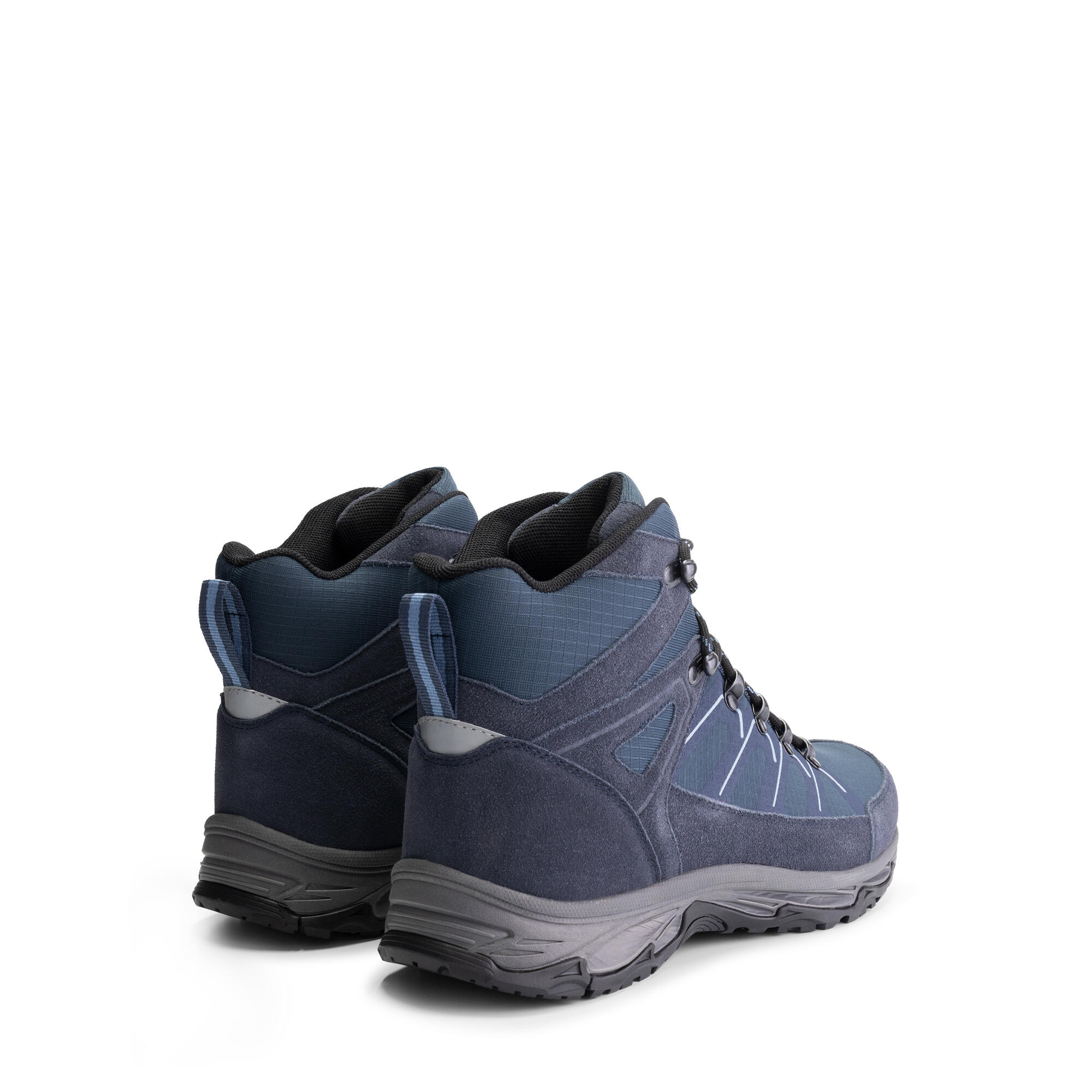 Gudhjem Uomo - Scarpe da trekking medie - Impermeabile - Blu 2/7