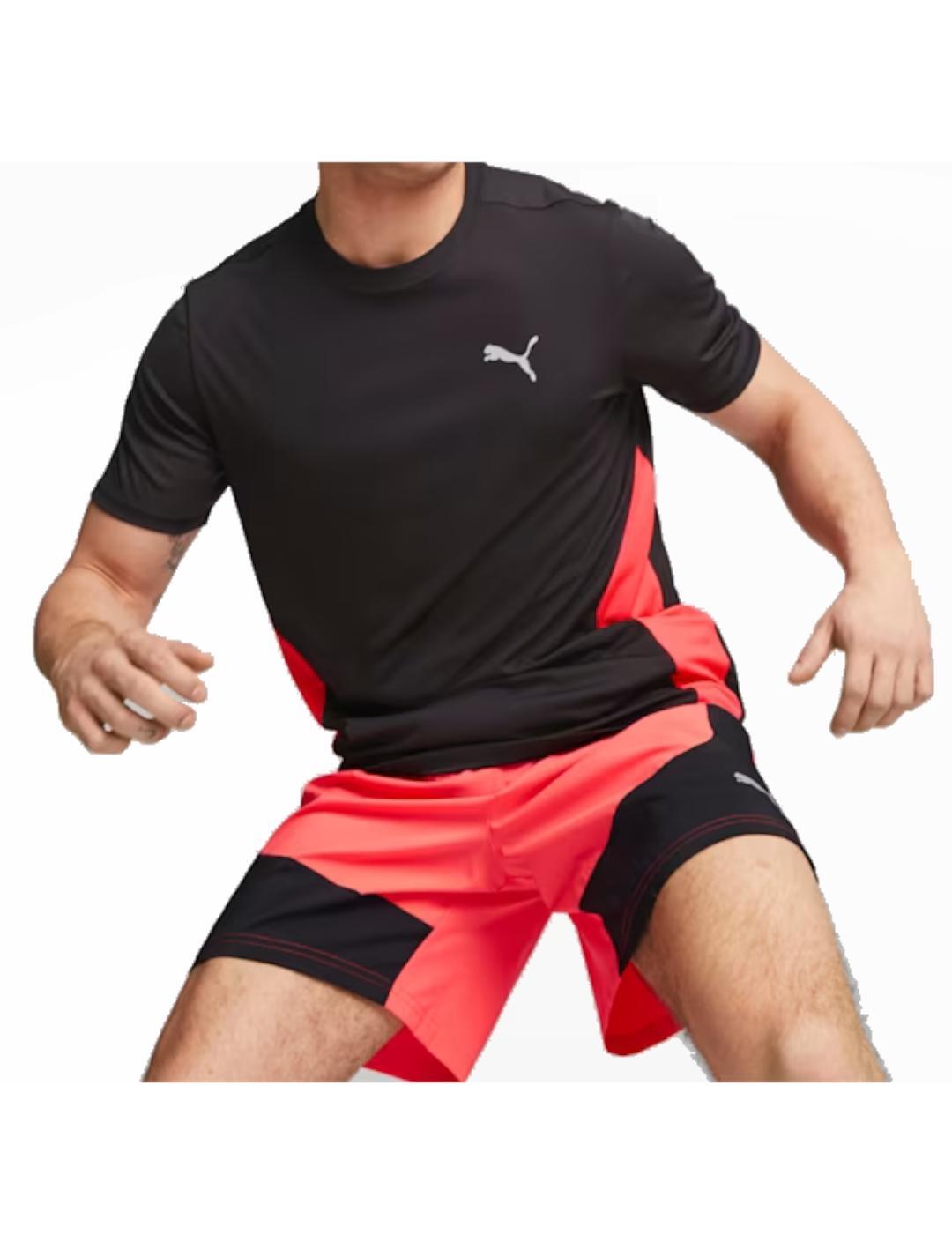 T-shirt pour homme Puma Run favorite ss Noir 3/3