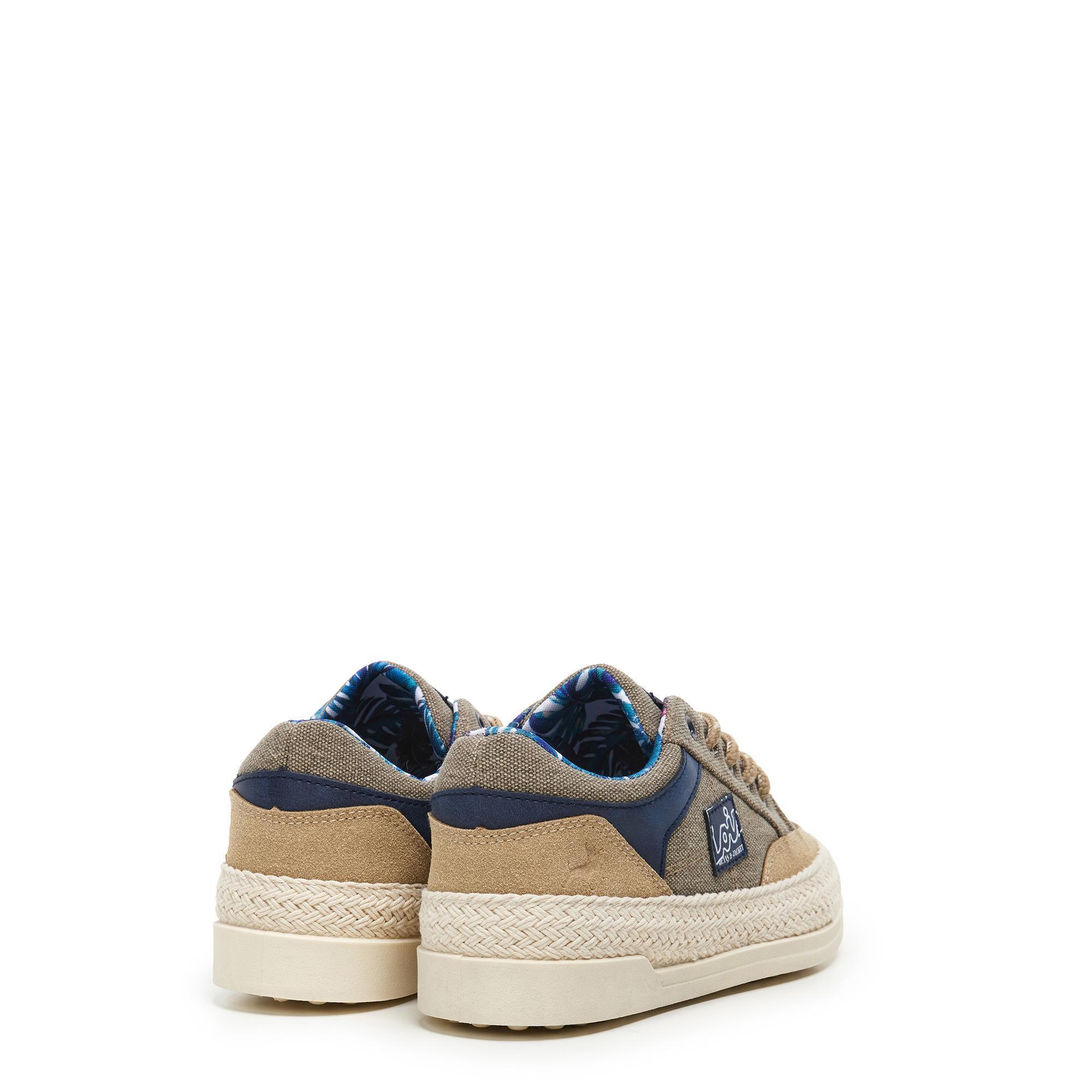 Zapatillas Caminar Niños Lois 60203 Beige con Cordones 3/5