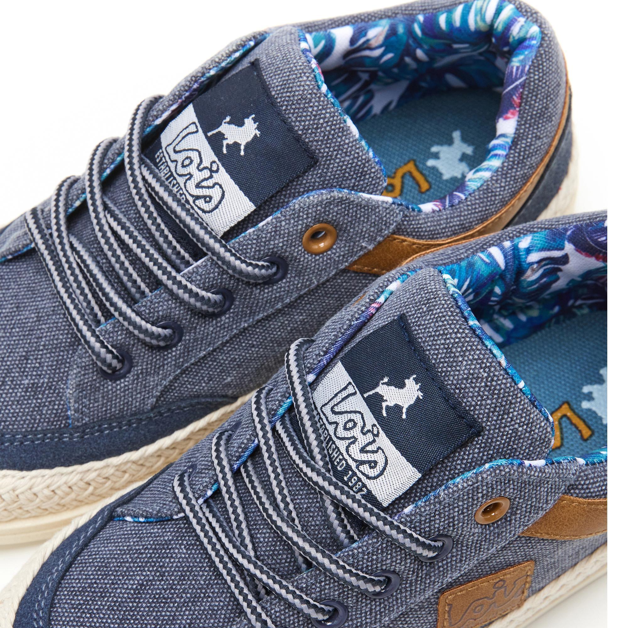 Zapatillas Caminar Niños Lois 60203 Azul marino con Cordones 5/5