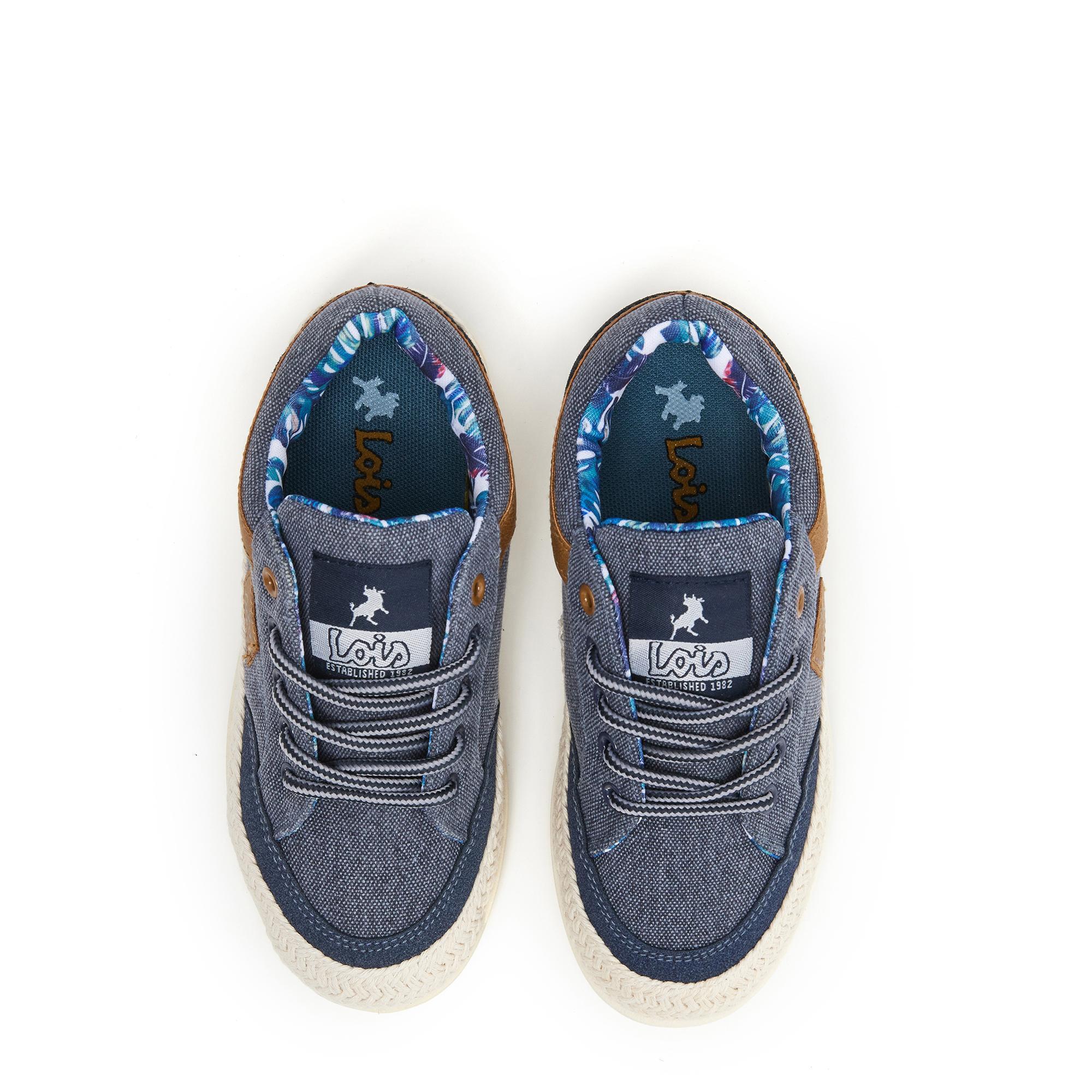Zapatillas Caminar Niños Lois 60203 Azul marino con Cordones 4/5