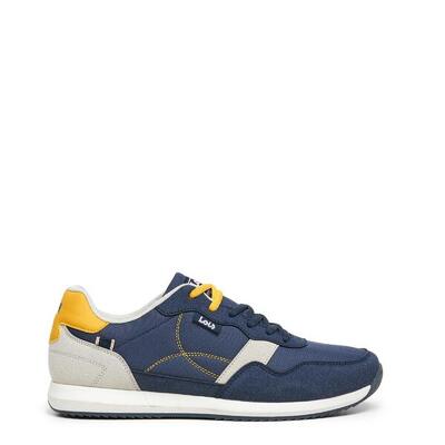 Zapatillas Running Hombre Lois 64469 Azul marino con Cordones